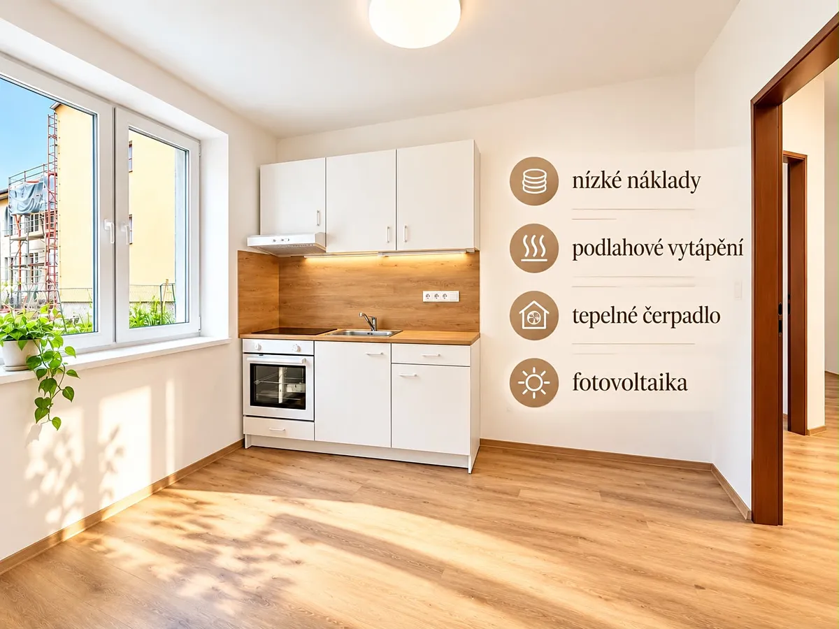Pronájem bytu 2+1 45 m²